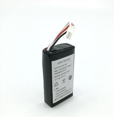 7.4V 1600mAh 773362 POS機聚合物三元鋰電池 7.4V 1600mAh 773362 POS機聚合物三元鋰電池